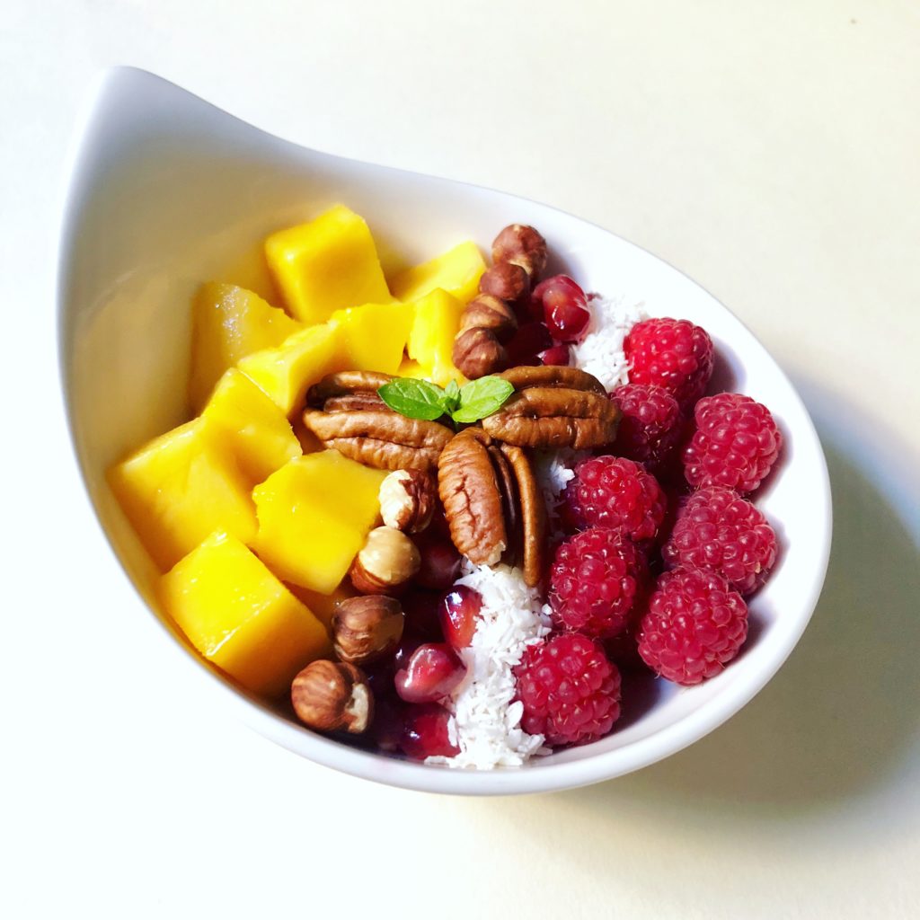 Happiness for breakfast or a snack with a Buddha bowl