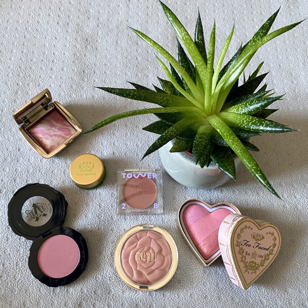 For the pinkest cheeks.