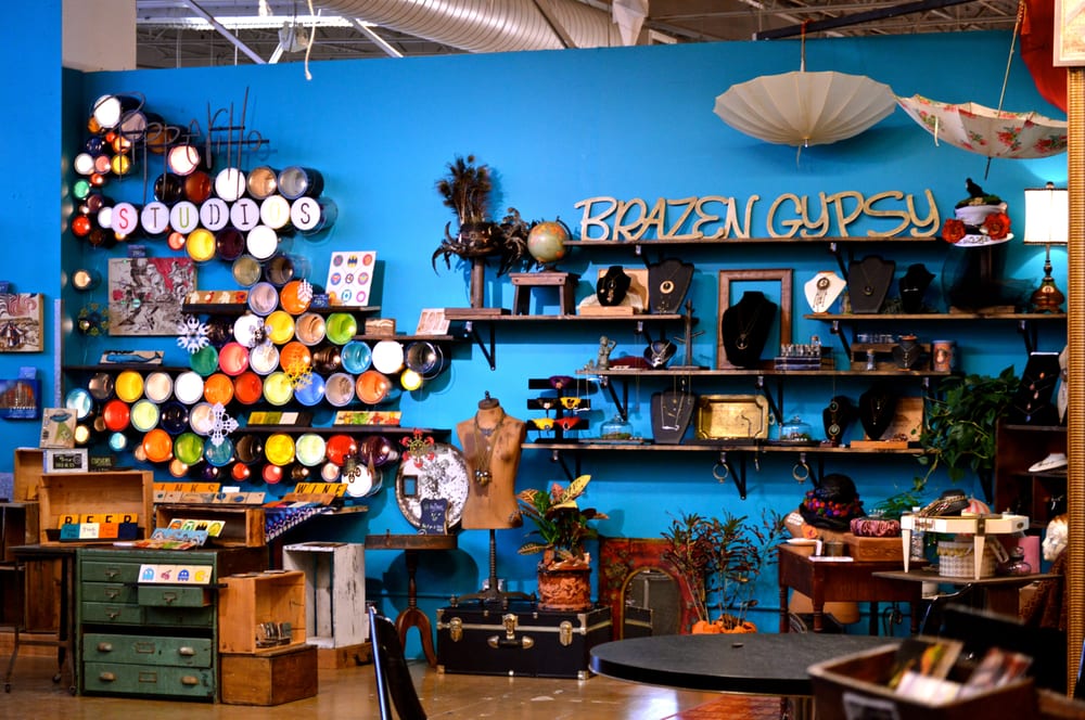 o 2 - The Rust Belt Market, small craft shops in Ferndale, Michigan.