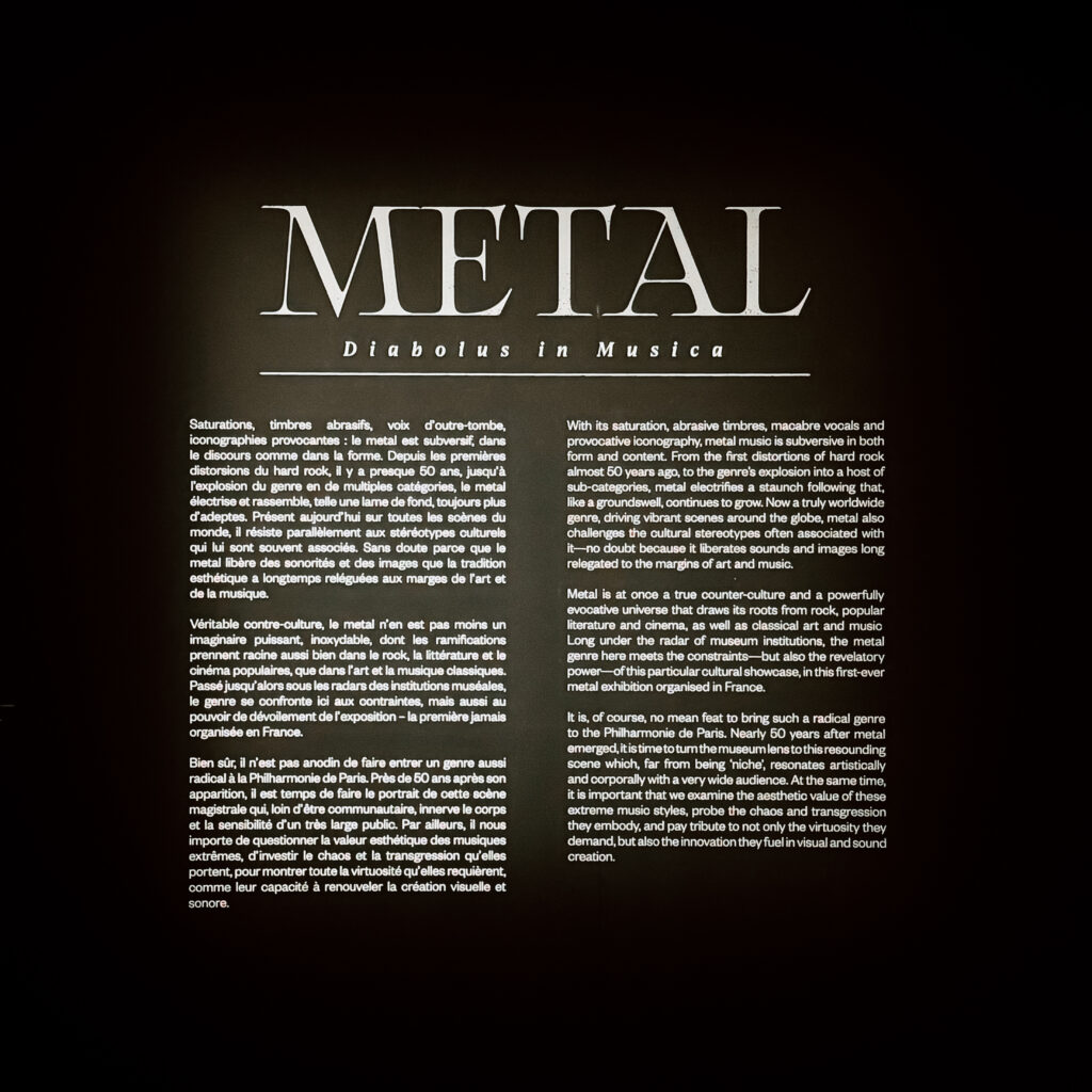 Diabolus in Musica, the exhibition metalheads must not miss.