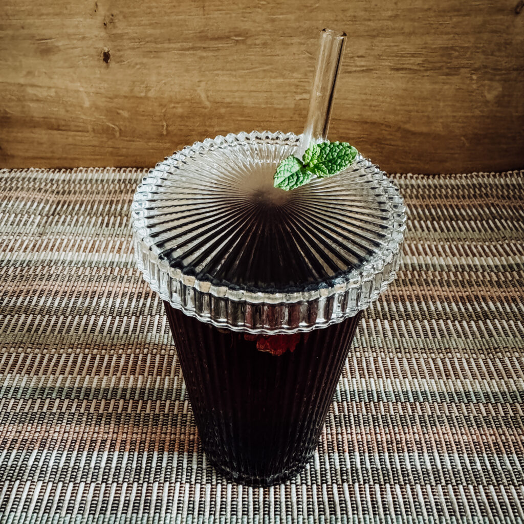 The last infused water of the year, to say goodbye to summer.