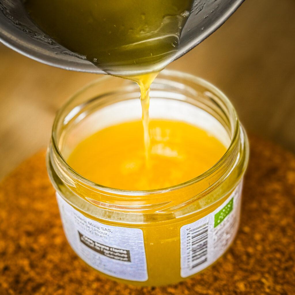 Yellow gold, in the kitchen.