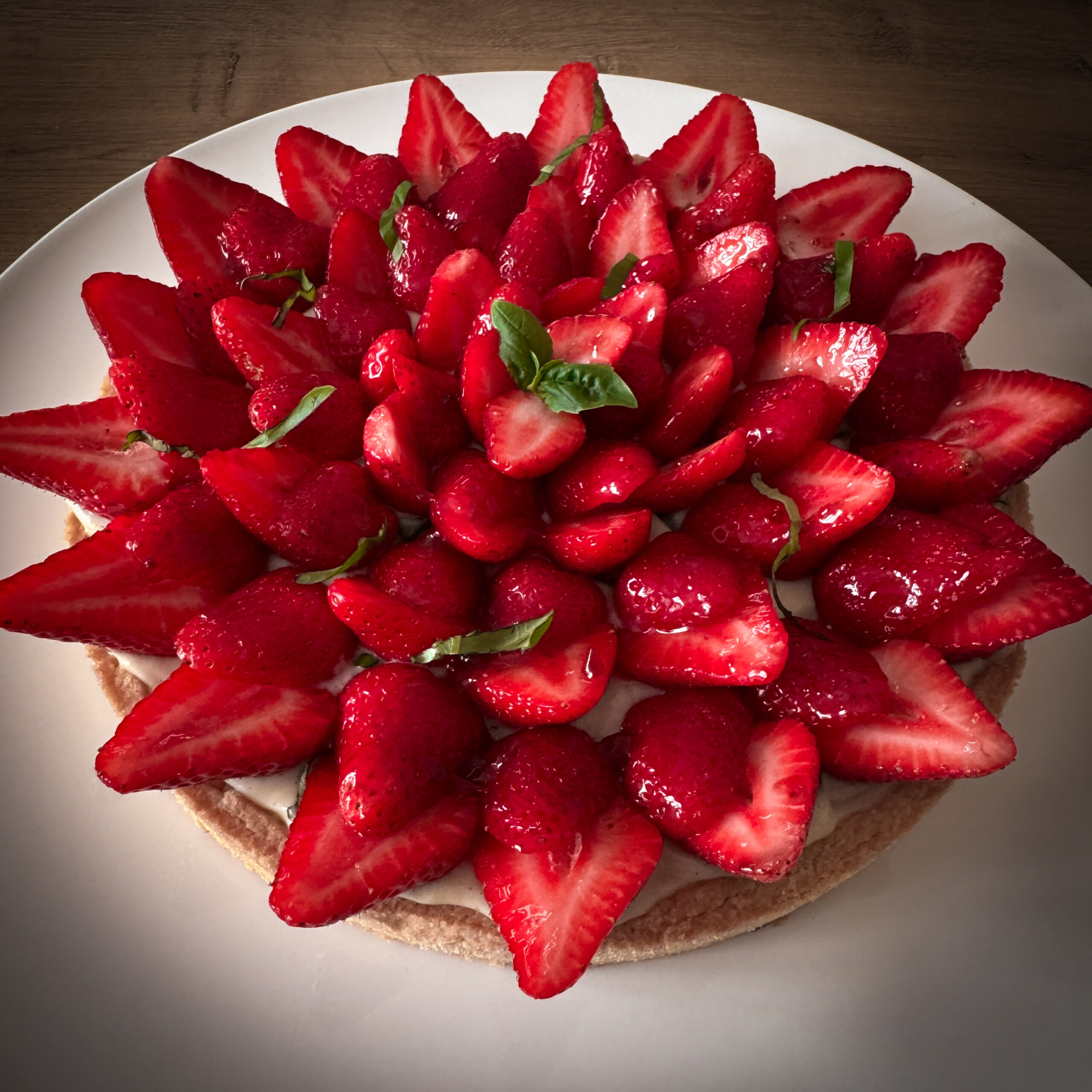 IMG 1755 scaled - Strawberry tart in classic style, but with a little twist.